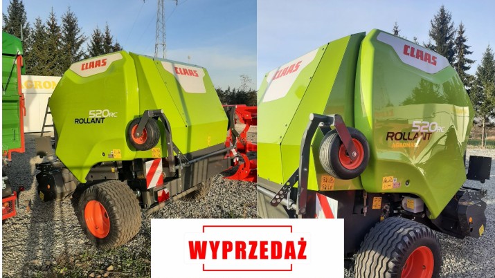 wyprzedaż rocznika 2022 claas rollant prasa