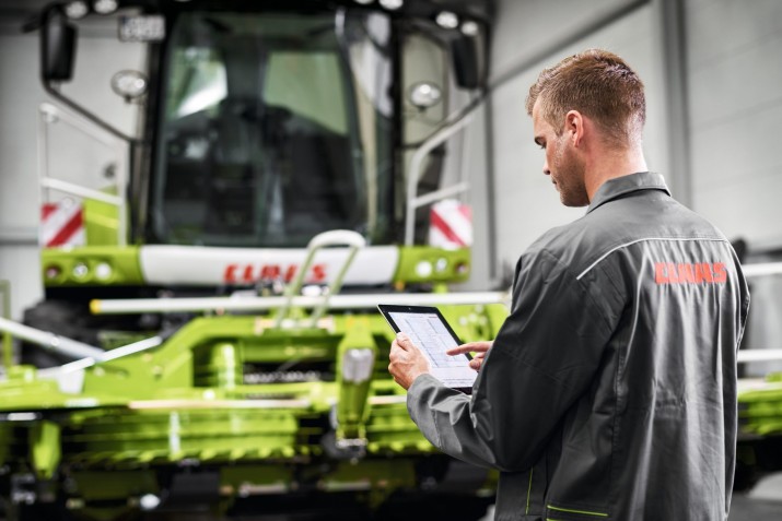 przegląd pożniwny claas agromasz serwis domaradz